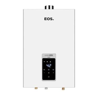 Imagem de Aquecedor de Água a Gás EOS Digital 20 Litros (Gás Natural) Exaustão Forçada Branco EAQ200GD-N Bivolt