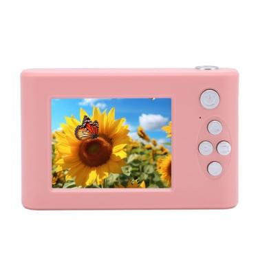 Imagem de Câmera Digital 1080p FHD 48MP Com Tela LCD de 2,4, 8x Zoom Digital, Câmera Compacta Portátil de Câmera de Crianças para Crianças para Crianças Adolescentes Iniciantes (Pinkish)