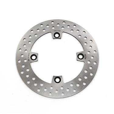 Imagem de 1 peça de rotor de disco de freio traseiro compatível com Honda CBR125R 2003-2017, XL125V VARADERO 125 2001-2011, SL230 1997-2001, peças de acessórios de reposição para motocicletas