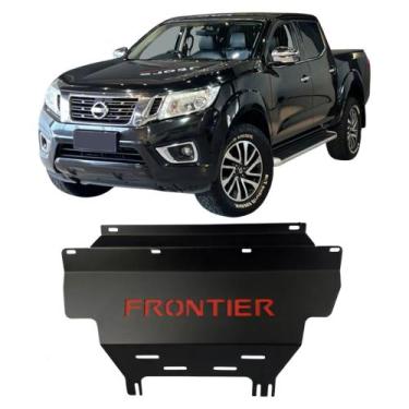 Imagem de Protetor Motor Carter Frontier 2021 2022 2023 2024 Preto - C&K
