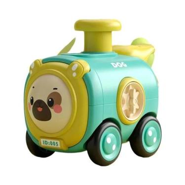 Imagem de Brinquedo de Trem Infantil com Inércia - Mini Apito para Crianças de 1