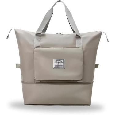 Imagem de Bolsa Mala De Viagem Multifuncional Dobrável De Grande Capacidade - Si