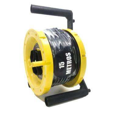 Imagem de Extensão Elétrica Carretel 3 Tomadas 10a 15 Metros Bivolt - C.OTTONI