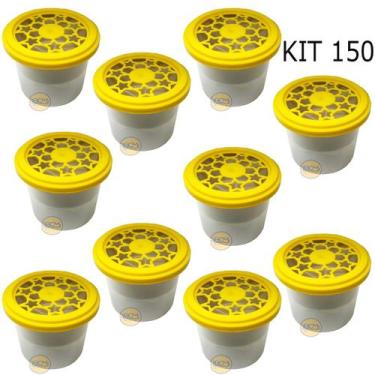 Imagem de Kit 150 Pote Anti Umidade Evita Mofo Mau Cheiro Tampa  - BCM BRASIL, A