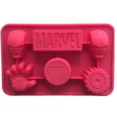 Imagem de Forma De Silicone Heroi Ferro Personagem Homem - Mix&Variedades