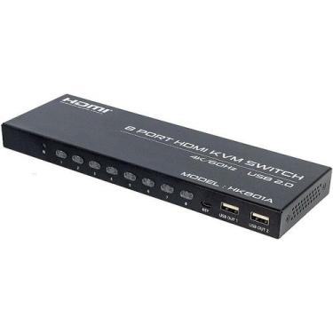 Imagem de Switch HDMI KVM 4k USB 2.0 8 portas - Penton