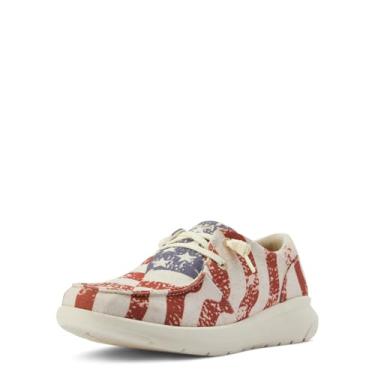 Imagem de ARIAT Hilo Tênis feminino sem cadarço, Bandeira envelhecida, 35