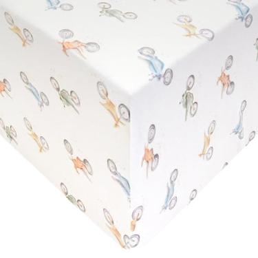 Imagem de Lençol de berço de malha premium "Ryder" da Copper Pearl