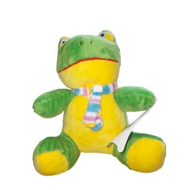 Imagem de Brinquedos Sapinho De Pelúcia 20cm Fazem Divertidos Ruídos Para Animai