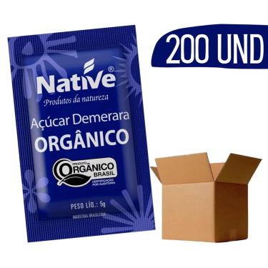 Imagem de Açucar Organico Native Demerara 5G - 200 Sachês