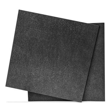 Imagem de TOJOIN Absorvedores de micro-ondas RF, 7,88 polegadas x 7,88 polegadas x 0,08 polegadas (200 mm x 200 mm x 2,0 mm), preto, absorvente EMI, suporte adesivo, fita de grau industrial 2 peças