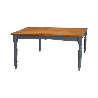 Imagem de Mesa de Jantar Antique Gourmet 1,80cm Laca Cinza