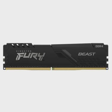 Imagem de Memoria kingston fury beast black 16GB DDR4 3200MHZ KF432C16BB1/16