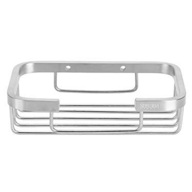 Imagem de Suporte de Louça Montado na Parede de Aço Inoxidável, Rack de Auto -drenagem para Chuveiro, Cozinha, Pia e Banheiro, Moderno e Simples