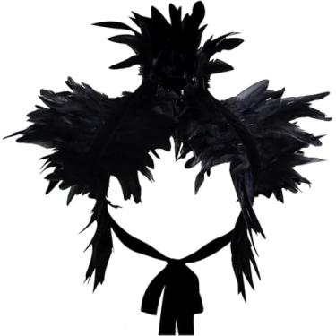 Imagem de Cachecol gótico natural para festa de Halloween, 1