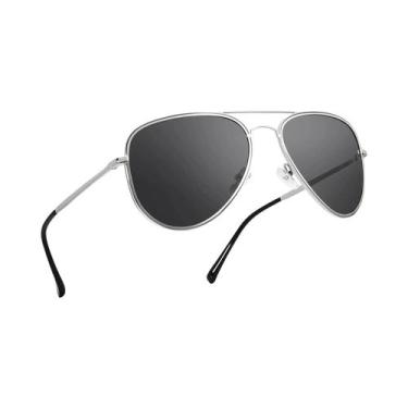 Imagem de Óculos de sol polarizados MAXJULI para cabeças grandes homens mulheres