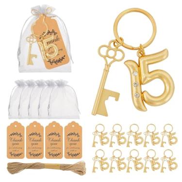 Imagem de KBDHYY 24 Peças Chaveiro Abridor De Garrafas Para Festa 15 Anos, A Granel Lembrancinhas Aniversário, Cerveja Garrafas, Aniversário Casamento, Presentes Retorno, Decorações Ou Lembranças Convidados