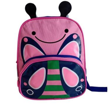 Imagem de Mochila Infantil Escolar Menino Menina Bichinhos Animais Zoo Impermeáv