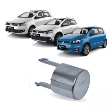 Imagem de Botao Do Freio De Mao Cromado Vw Fox Todos Spacefox Crossfox - G Compo
