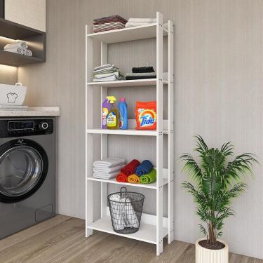 Imagem de Armário Multiuso Movlar 5 Prateleiras Organizador Lavanderia