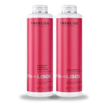 Imagem de Kit Alisamento natural Spa dos Lisos 2 passos Tree Liss - Treeliss Pro