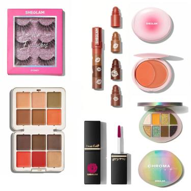 Imagem de Kit Completo Make Maquiagem Sheglam