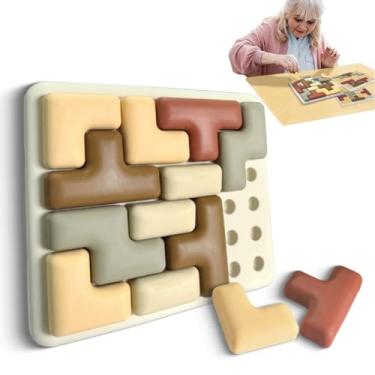 Imagem de Codonen Quebra-Cabeças De Silicone Para Demência, Atividades De Alzheimer E Brinquedos Inquietos Para Idosos, Jogos De Combinação Cognitiva, Brinquedos Estimulantes Para Adultos Com Autismo, Present