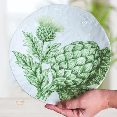 Imagem de DUPLA DE PRATOS DE JANTAR ALCACHOFRA COLLECTION - 29cm - Mimô Store De