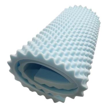 Imagem de Casca De Ovo Luckspuma Solteiro D45 Anti-escaras 85x185x4