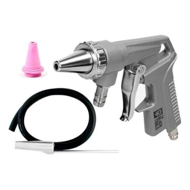 Imagem de Pistola Jateamento Jato De Areia Rosca 1/4 Npt Sucção Com Mangueira Btjt1000 The Black Tools