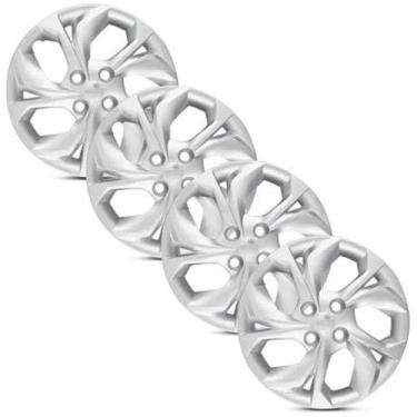 Imagem de Jogo de Calota Aro 15 Fixação P/ Parafuso HYUNDAI HB20 (GR193) - GRID