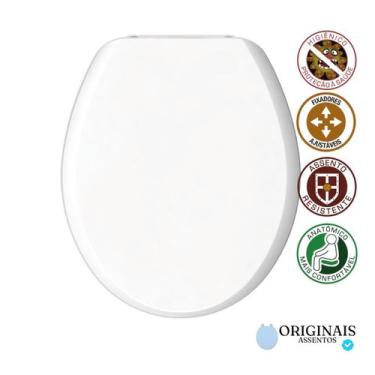 Imagem de Tampa de vaso Universal em PP modelo Excel fechamento convencional - T