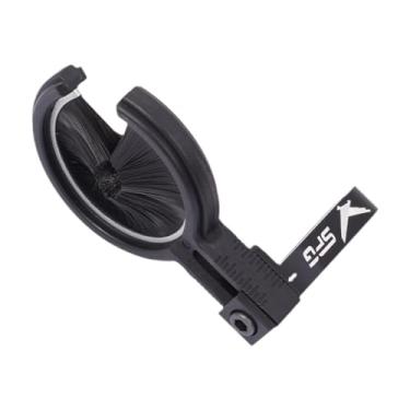 Imagem de Deevoka Descanso de flecha, acessórios para arco recurvo, arco composto, escova de bigode, descanso de flecha de biscoito