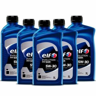 Imagem de Kit 5x Óleo Sintético 5w-30 elf Evolution 900 SXR