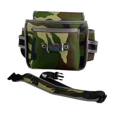 Imagem de Dualoai Cinto de armazenamento de ferramentas de hardware, bolsa de armazenamento, cinto ajustável, leve, kit de ferramentas de eletricista para carpinteiros