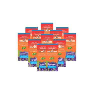 Imagem de Kit 12 Moffim Anti Mofo Desumidificador Closet Roupas 110g