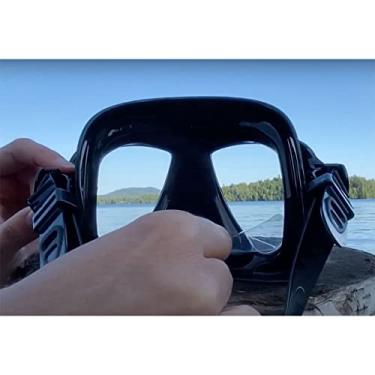 Imagem de Pro Shot Película Antiembaçante Para Máscara Tidal X2, Proteção Duradoura Mergulho Com Snorkel E Cilindro (Lente Dupla - Película)