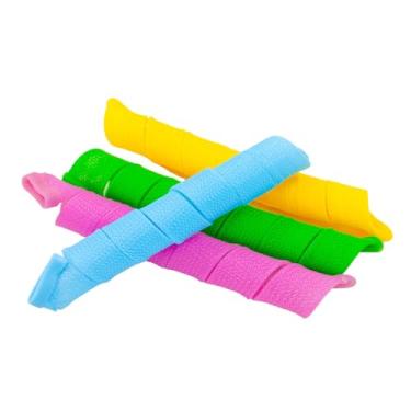 Imagem de Formador de Cachos Magic Leverag, 10 Bobs Modeladores, 4 Pequenos e 6 Grandes, Cores Sortidas