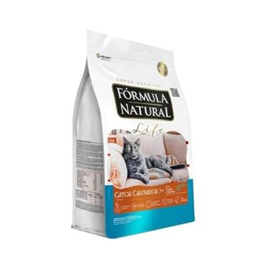 Imagem de Formula Natural Life Ração Gatos Castrados Frango Salmão 1kg