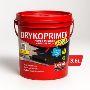 Imagem de Primer para Manta Asfaltica 3,6L Dryko base d'água