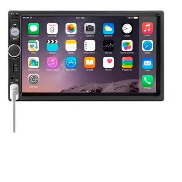 Imagem de Central Multimídia Mp5 Bluetooth Carplay Android Auto Oferta - OH PRO