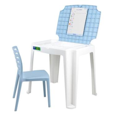Imagem de Conjunto de Mesa e Cadeira Infantil Tramontina Beni em Polipropileno A