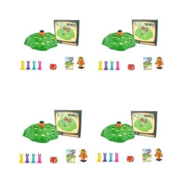 Imagem de Armadilha De Coelho Infantil Quebra-cabeça Brinquedo Multijogador Estr