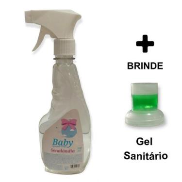 Imagem de 1 Água de Passar Roupa Facilitador Aroma Baby Borrifador Tecido Roupa 