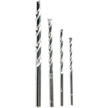 Imagem de Jogo de Brocas para Concreto 4 Peças Tramontina Com 4 Brocas Tamanho 4, 5, 6 e 8 MM