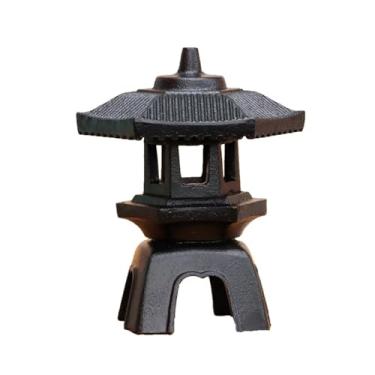 Imagem de Castiçal de ferro fundido preto castiçal 15 x 13 x 18,5 cm castiçal decorativo decoração interna castiçal castiçal decoração de casa