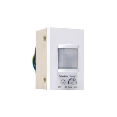 Imagem de Módulo Sensor de Presença Modular MarGirius Sleek 170 Bivolt Branco, B