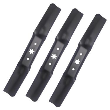 Imagem de KEDAKEJI 742-05056A, 942-05056A Lâmina de cortador de grama 137.2 cm compatível com MTD Cub Cadet RZT-L54 XT1 XT2, trator de grama Troy-Bilt OEM no.742-05056A 742-05056A,942-05056A(3 peças)