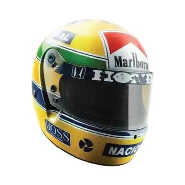 Imagem de Pôster De Piloto De Corrida Ayrton Senna F1 Grand Prix Motorsport Capa