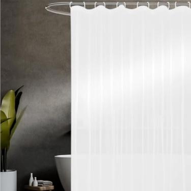 Imagem de 1 Cortina Box Banheiro Antimofo Ganchos 180x200 Pev Ls Br